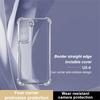 IMAK UX-4 Series for Samsung Galaxy S22+ 5G Case Straight Frame Four Corner Shockproof Clear TPU Cover