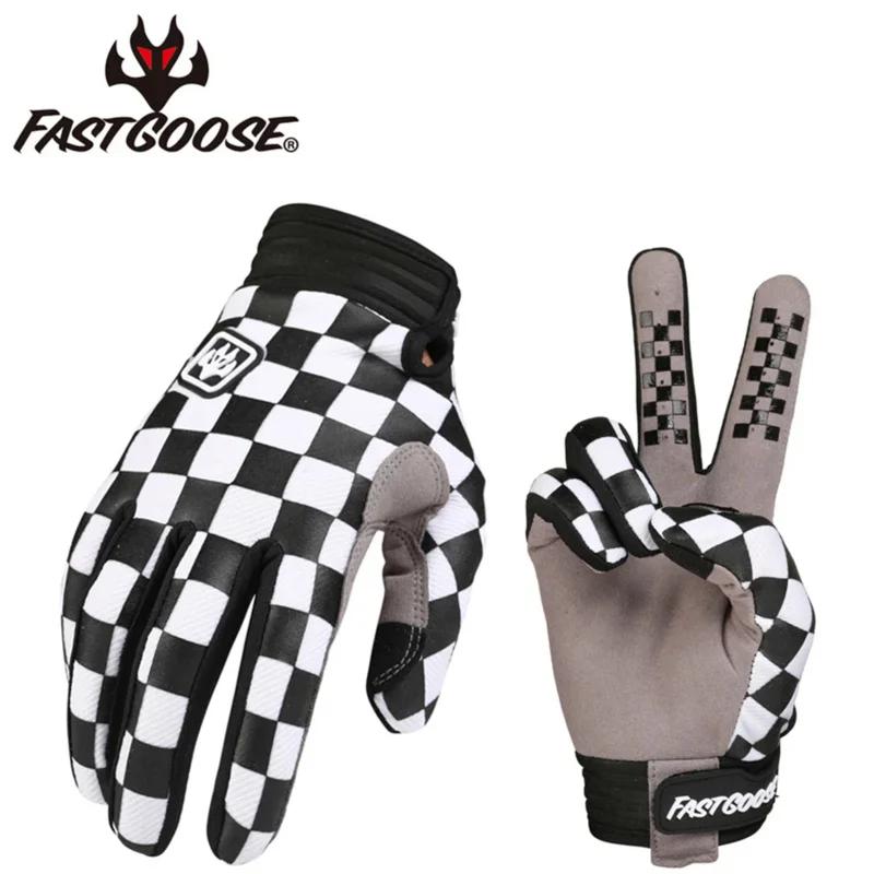 FASTGOOSE Motocross Dirtbike Accessories Racing Gloves Moto Cross BMX Outdoor Men Motorcycle Mountain Bike Cycling Work Glove