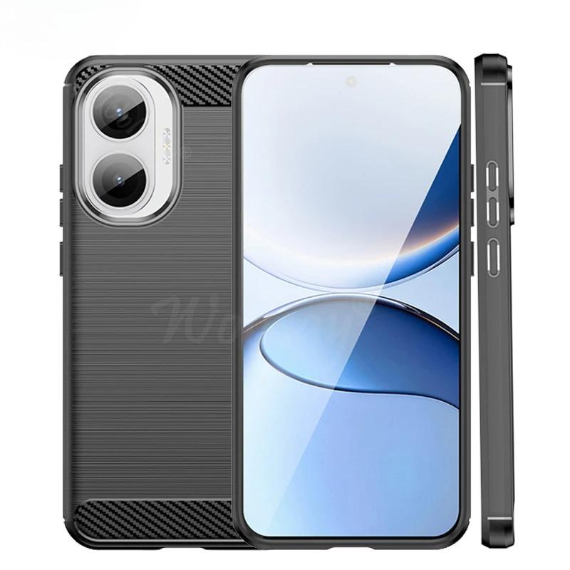 For Xiaomi Redmi Turbo 4 Pro Case Anti-knock Silicone Carbon Fiber Back Cover Redmi Turbo 4 Pro Case For Redmi Turbo 4 Pro Case
