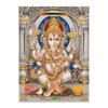 Religion Elephant God India Hinduism Ganesha Painting Canvas Durga Golden Zari Art Poster Prints Living Room Home Decor Pictures