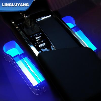 For Volvo Xc60 Xc90 S90 V90 S60 V60 Xc40 Car Seat Storage Box Multifunctional Atmosphere Light Box Car