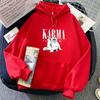 The Eras Tour Karma Is A Cat Oversize Sweatshirts Women Fashion Aesthetic Hoodies Anime Long Sleeve High Street