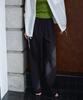 Onaenon Crinkle Elastic Waist Pants New6Ml514_2Color