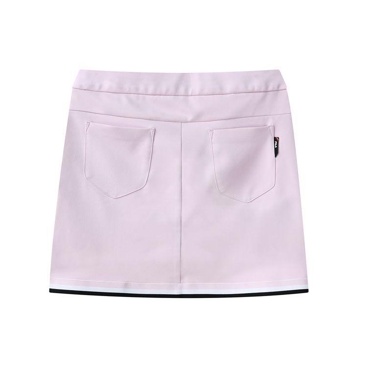 Fila Tennis A-Line Comfortable Fashion Leisure Skirt Women Skirts Debbie-Pink A11W125321F-LP