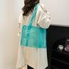 And Durable Lightweight Mesh Tote Bag In Various Colors For Trendy Looks Beach