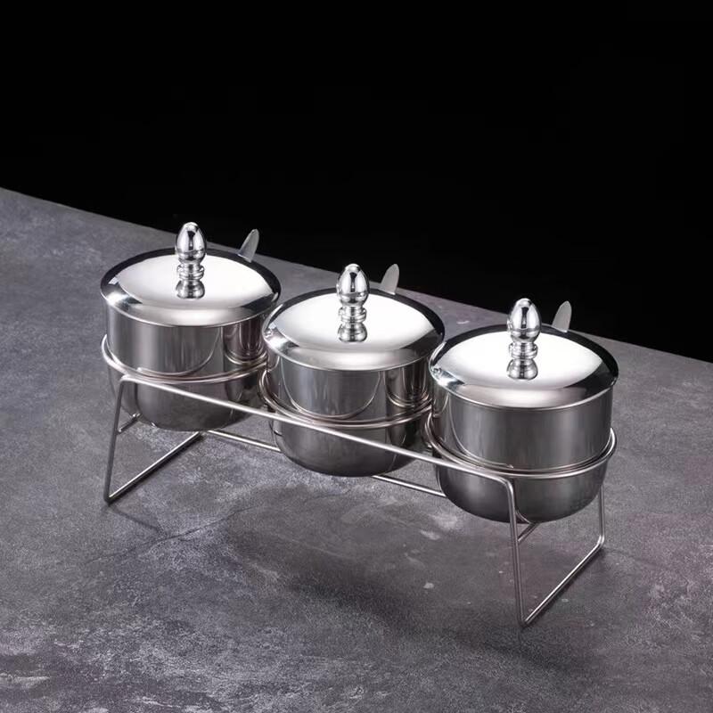 Mailang 304 Stainless Steel Seasoning Jar Set