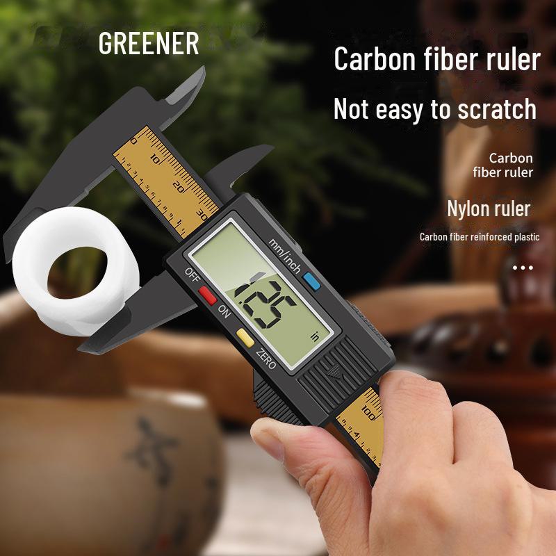 Green Forest High-Precision Digital Vernier Caliper for Jewelry and Bracelets