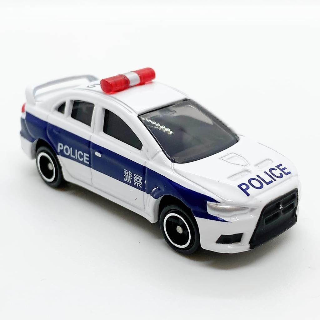Tomica China Exclusive CN-04 Mitsubishi Lancer Evolution Police Car (Overseas Exclusive Tomica) [Used]
