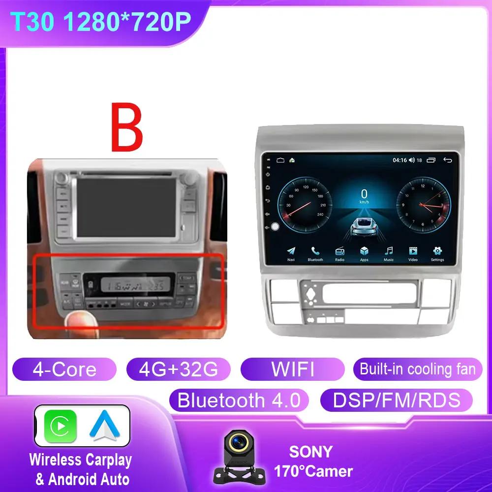 Android Car For Toyota Alphard 1 H10 2002 2003 2004 2005 2006 2007 2008 Car Radio Multimedia Player Head Unit Navigation GPS TB
