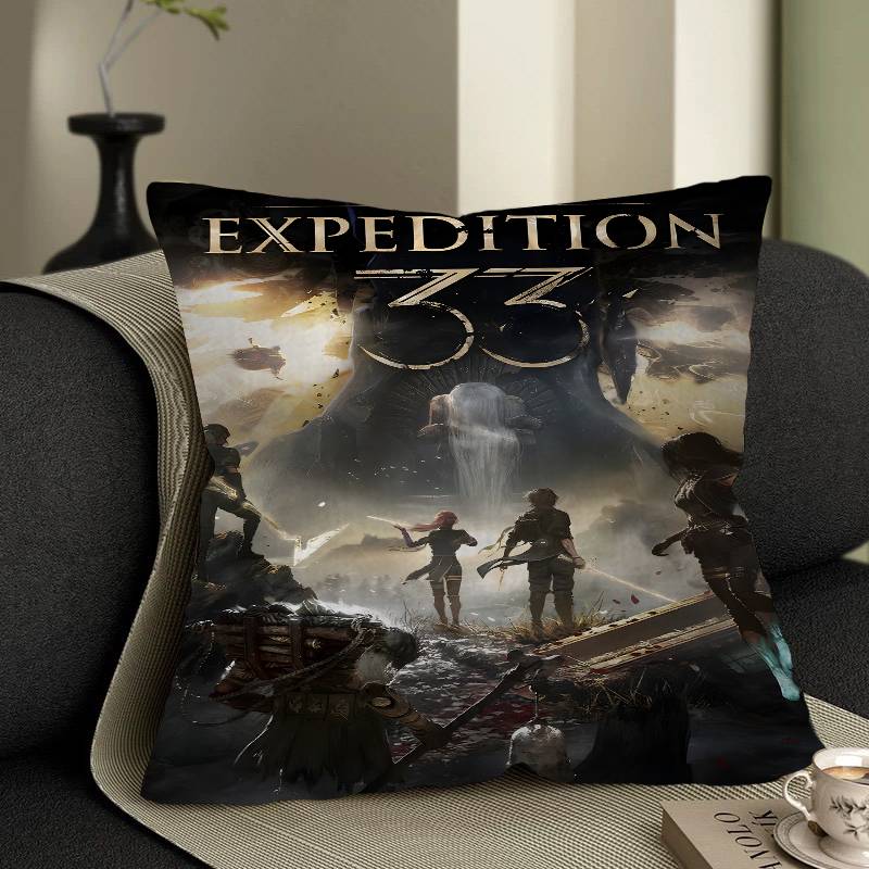 

CClair OObscur EExpedition Lucky Dragon pillow cover sofa cushion cover home room decoration children gift 30x30 cm