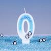 Cute Penguin Birthday Candles 3D Antarctic Glacier 0-9 Number Nice Party Wedding Cakes Decorations