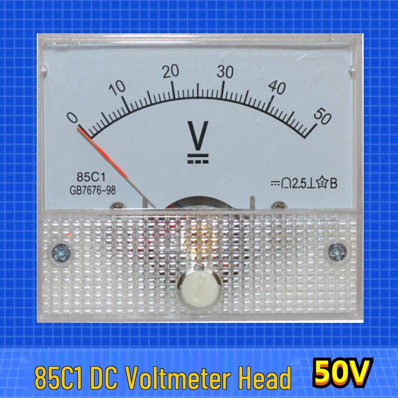 85C1 DC Zeiger-Amperemeter: 50mA-10A Bereich