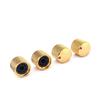 4Pcs Nonslip Guitar Potentiometer Control Knobs Replacement Volumes Tone Dome Top Knobs for Electric Guitar & Bass Part