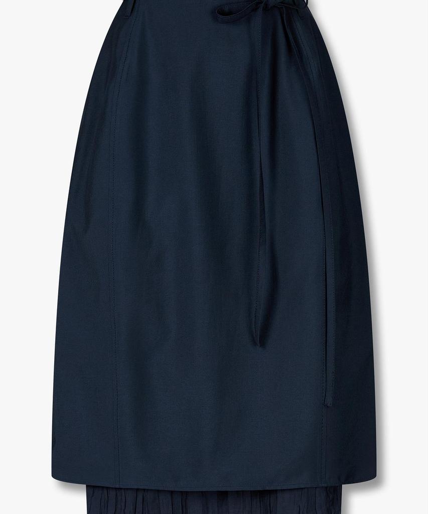 STUDIO TOMBOY Layering Pleated Point Skirt_Dark Navy 9106232201