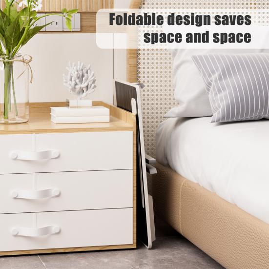 Laptop Bed Tray Table Height Angle Adjustable Laptop Bed Stand Portable Lap Desk with Foldable Legs