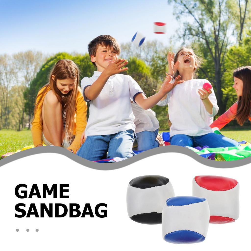 Toyvian 12 Kleine PU-Leder Jonglierbälle für Bean Anfänger Sport Party Spiele Kinder, Taschen, Spielzeug,