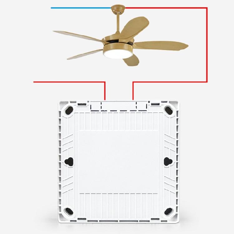Ceiling Fan Surfaces Mount Speed Controller 5 Position Adjustment Household Fan Control Panel 86 Type Fan Speed Regulator