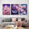 1 Set 5D DIY Diamond Painting Kit Tree Moon Pattern Romantic Rhinestone Picture Craft
