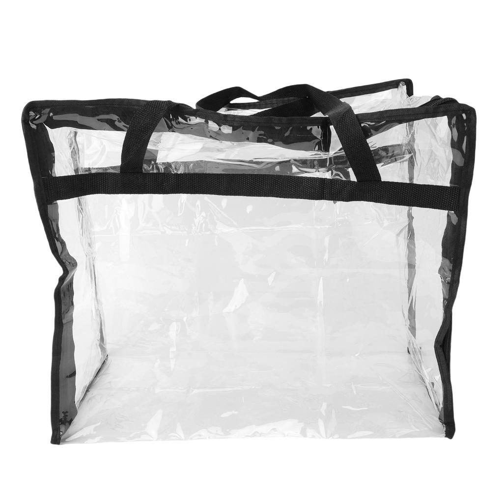 Clear Storage Bag for Clothes PVC Blanket Storage Bag Closet   with   and Handle for Moving Home