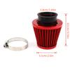 1pc 38mm Universal Motorcycle Air Filter, Short Straight High Flow Cold Air Intake Filter for Dirt Bike Scooter ATV