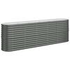 Vidaxl Raised Planter, Powder-Coated Steel 224X40X68 Cm