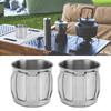 Rustless Steel Metal Drinking Mug 230ml/330ml Travel Tumbler Portable Mug  Trip Use