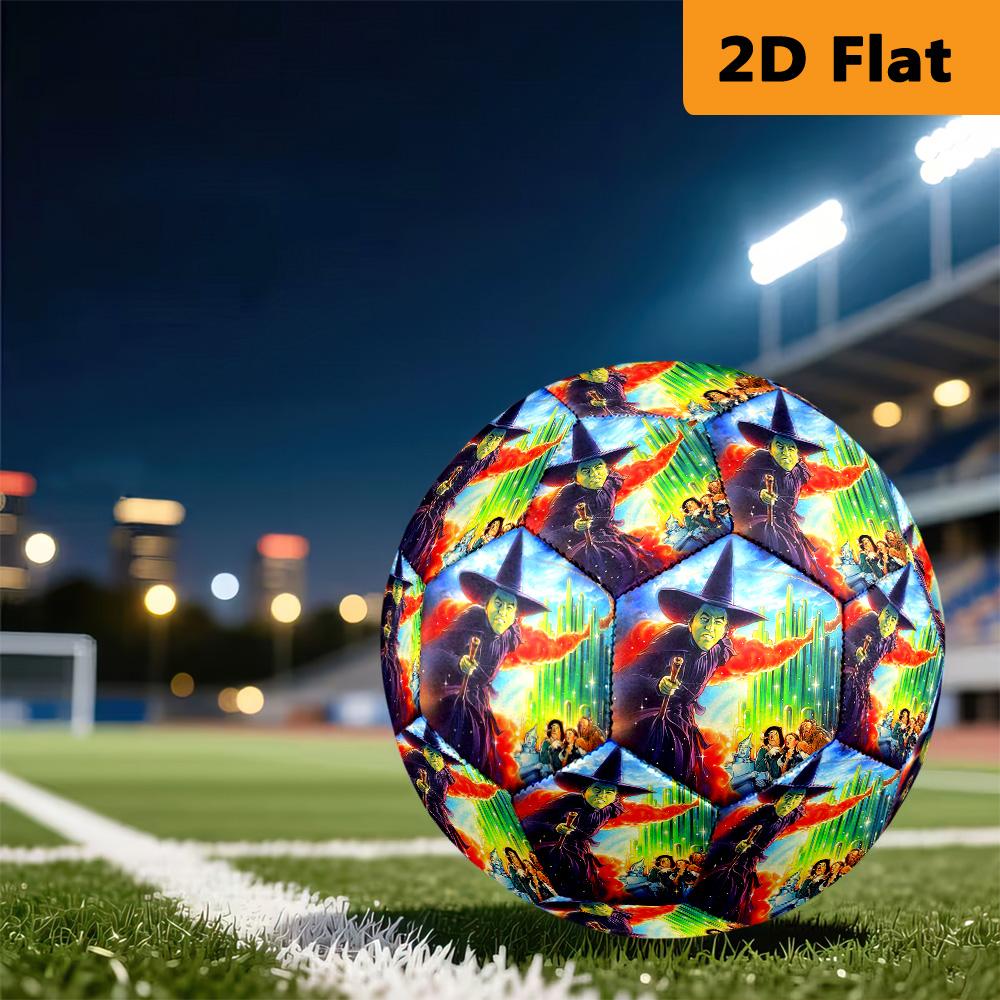 Fantasy Adventure Journey Soccer Ball Suitable for Both Training and Competition High Elasticity No. 5 Football Very Elastic Entertainment
