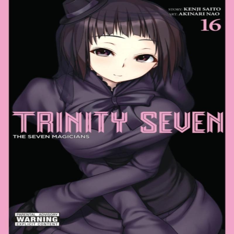 Trinity Seven Vol. 16 by Kenji Saito Paperback Book 9781975382988