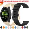 20mm 22mm měkký silikonový řemínek pro Garmin Forerunner 265 965 165 55 Oficiální náramek na zápěstí Garmin Vivomove Trend Venu 3 Pásek