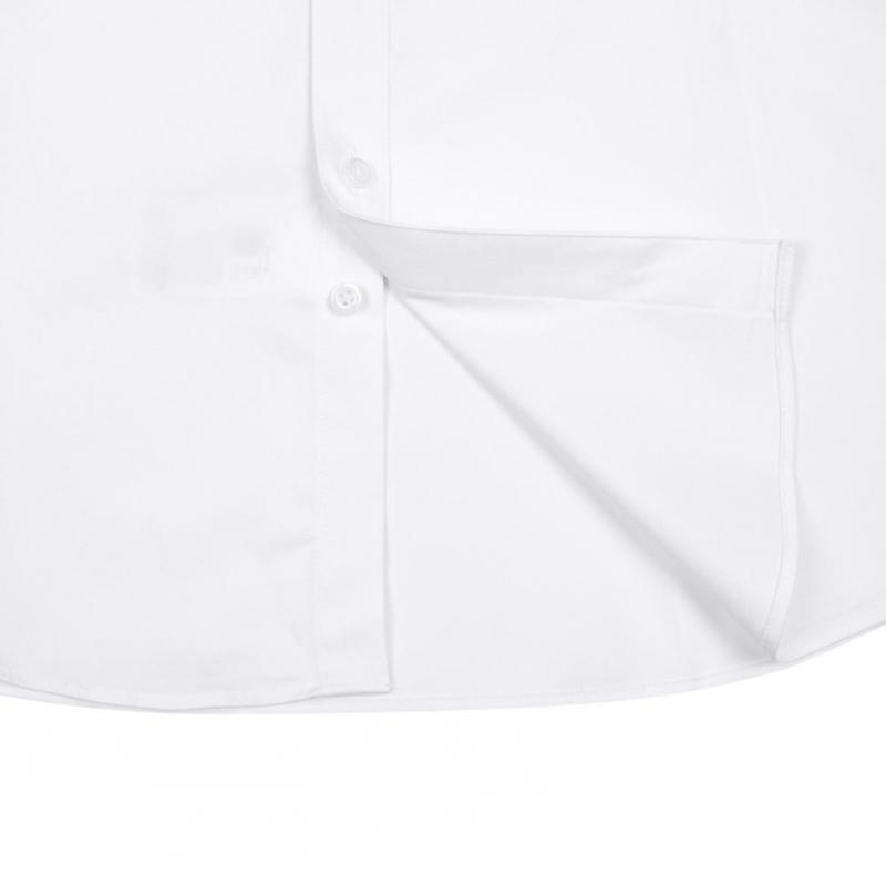 Daks Easy Care Stretch Solid Slim Fit Dress Shirt Dmp1shdl302a1