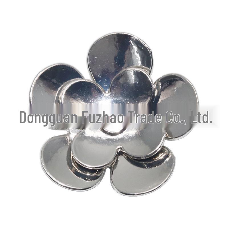 2024 Chaîne Strass Accessoires Sabots - Boucles de Chaussures Fleurs DIY, Style Centre Commercial