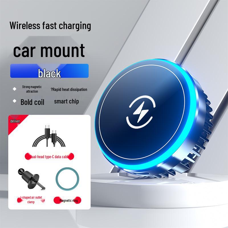 Magic Clip T2 Car Magnetic Wireless Phone Charger & Cooler