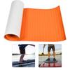 EVA Imitation Teak Anti Slip Surfboard Yacht Boat Traction Pad Grip Mat Decoration (Orange)