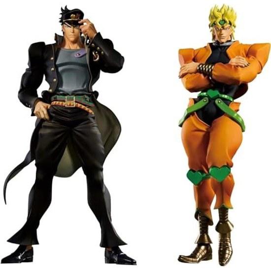 JoJos Bizarre Adventure Stardust Crusaders Mometria Figure Jotaro Kujo Dio Approximately 22 cm 2-piece set