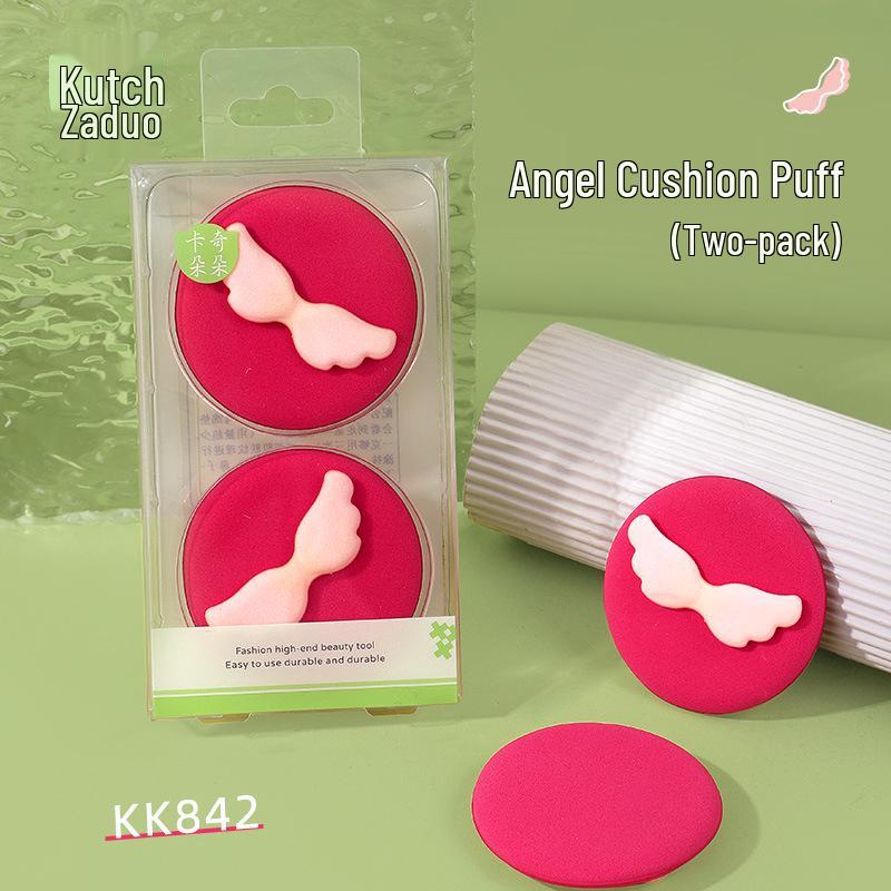 

Kaqidodo Angel Спонж для макияжа двойного использования без латекса, 2 шт. (KK842)