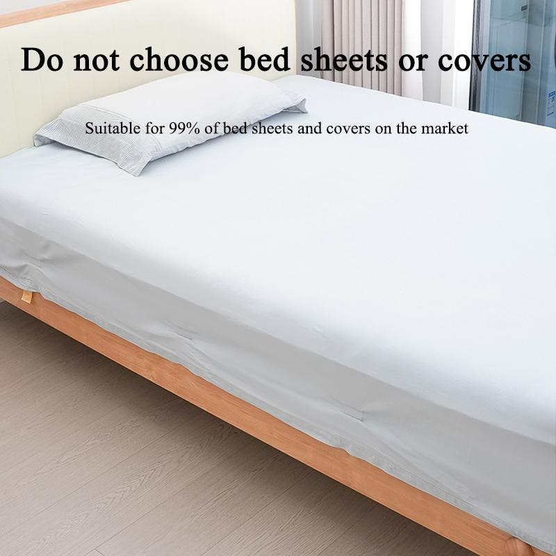 4pcs Multi-Functional Non-slip Bed Sheet Holder Adjustable Plastic Bed Cover Fixing Clip Household Anti-Shift Fasteners Home