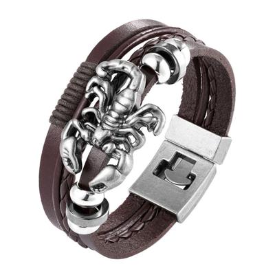 Vintage Leather Multi- Woven Bracelet,bangle