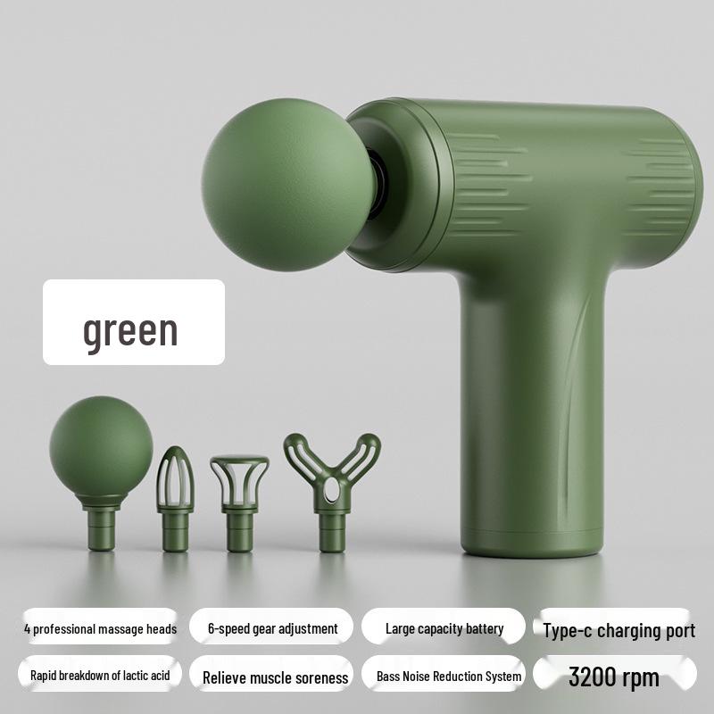 Smart Mini Fascial Muscle Relaxation Massager: Portable Electric Vibration Impact Gun