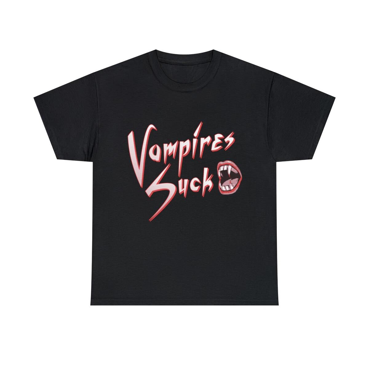 Vampires Suck Graphic Tee Shirt, S-5XL 3XL