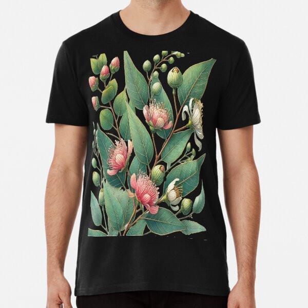 

Australian Plants Eucalyptus Wonder TShirt Made in Australia Unisex T-Shirt S