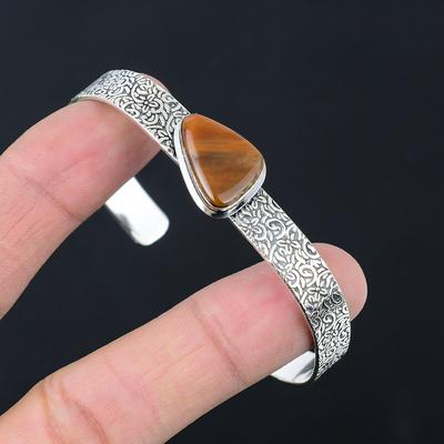 Schwestern Tag Angebot Sterling Silber Natürliche Landschaft Jaspis Hochzeit Einzigartiges Armband