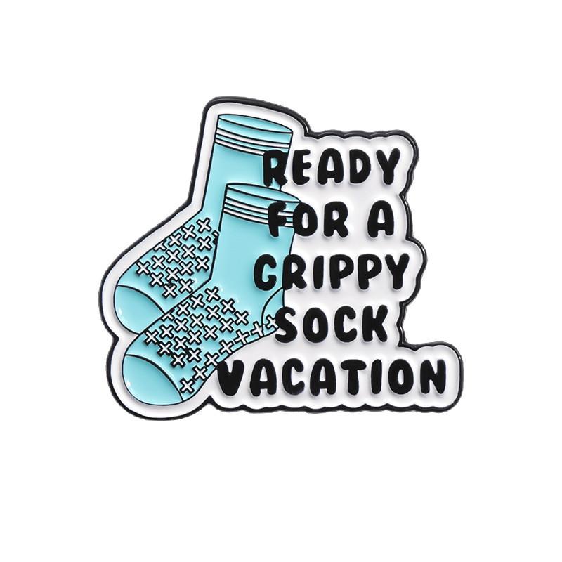 

Носок Синий Уникальный Металлический Значок Брошь С Дизайном Мультяшного Персонажа Для Аксессуаров Стильный