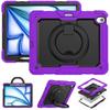 For iPad Air 13 (2025)/(2024) Case PC+Silicone Tablet Cover with Kickstand,Strap