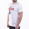 Levis X Super Mario Printed Short Sleeve T-Shirt Men T-Shirts White 22491-0706