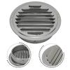Griglia di Ventilazione Rotonda in Acciaio Inossidabile 70-300mm Strumento di Ventilazione per Condotti a Muro Esterno Copertura Antivento per Parete Esterna Ventilatore di Scarico