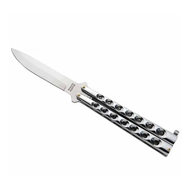 Samolepka na auto 10 stylů Butterfly Knife Osobní nálepka na auto Legrační 3D DIY škrábací obtisk 13 cm X 13 cm