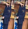 Men's pants Elastic quick-drying sports casual pants Plaid embroidered trendy fashion versatile handsome leggings