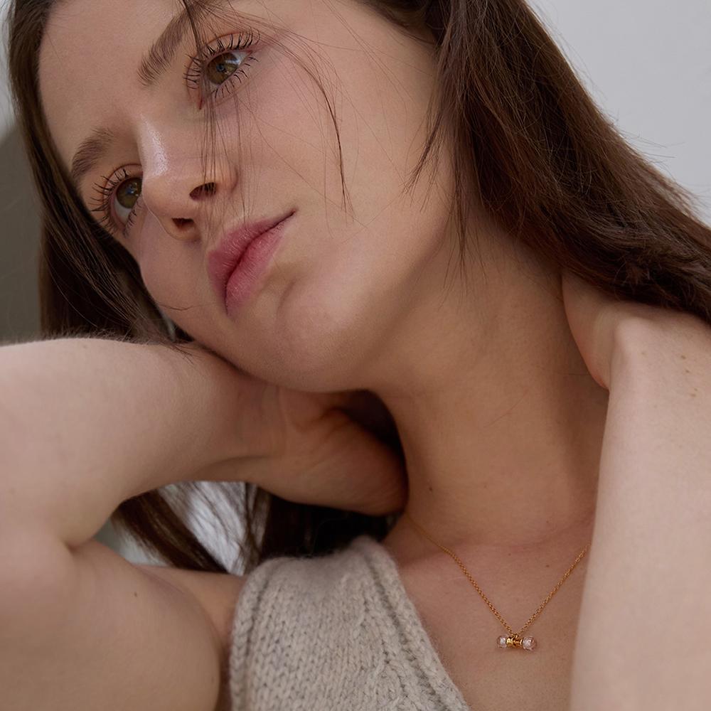 Paigeflynn [Silver 925] Falling Dew Necklace