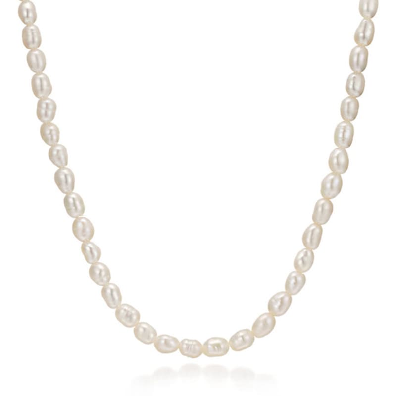 PAIGEFLYNN JEWELRY [925 Silver] Flynn Freshwater Pearl Necklace