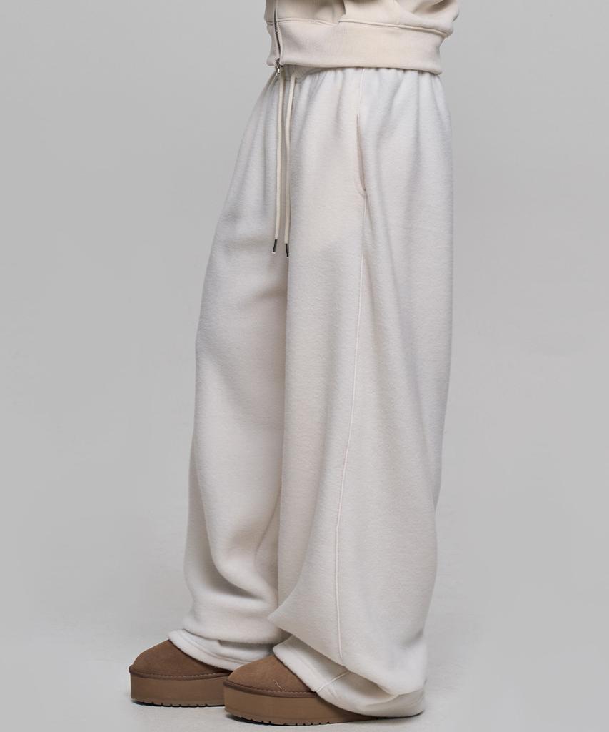 CHICKS Fleece Line Pants Ivory